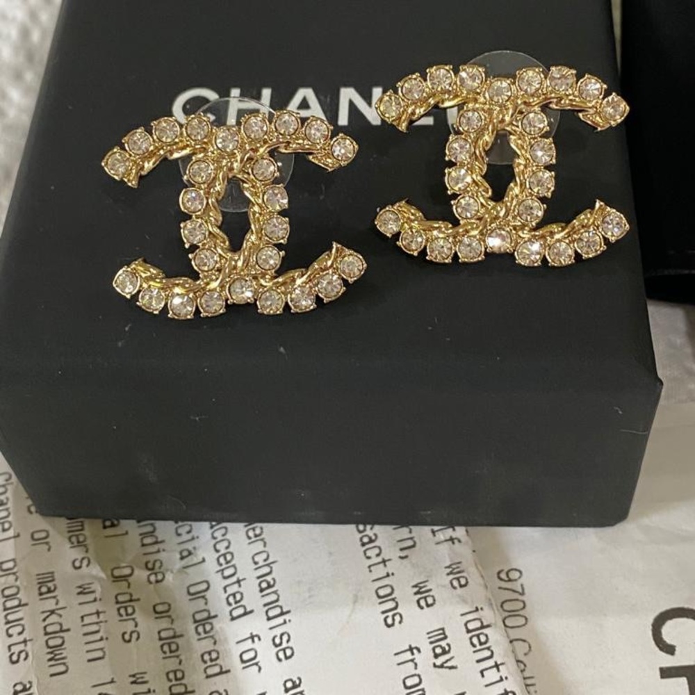 Chanel Jewelry Earrings Golden 🔔🔔